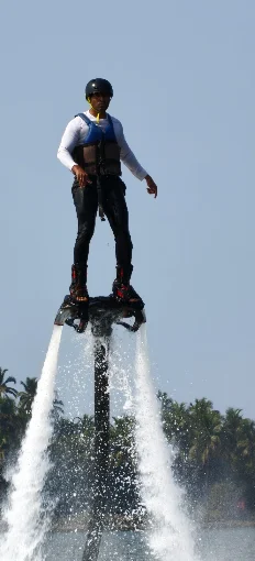 Flyboarding in Malvan photo 2