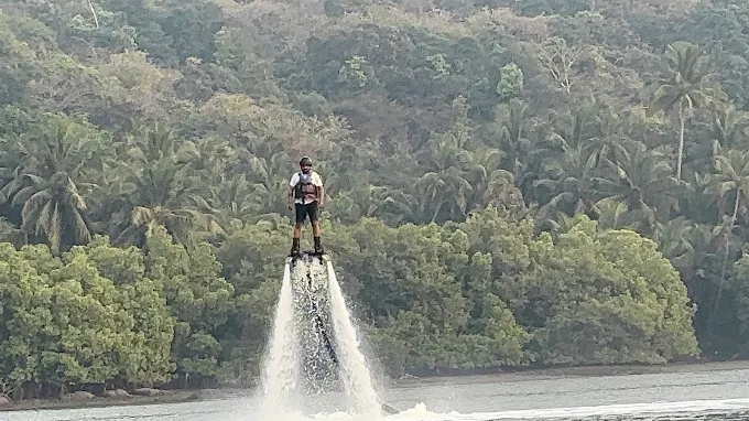 Flyboarding in Malvan